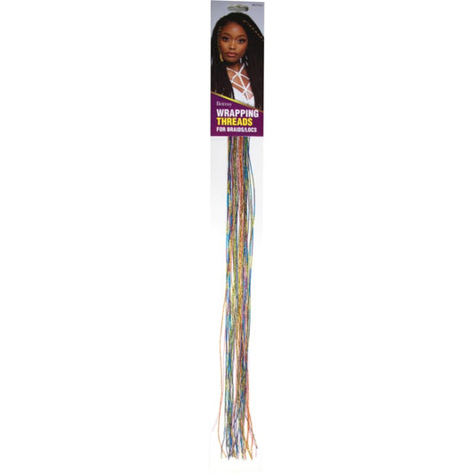 Wrapping Threads For Braids/Locs - Glitter