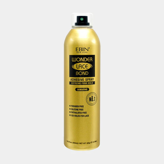 Ebin Wonder Lace Bond Adhesive Spray 14.2 oz - Sensitive