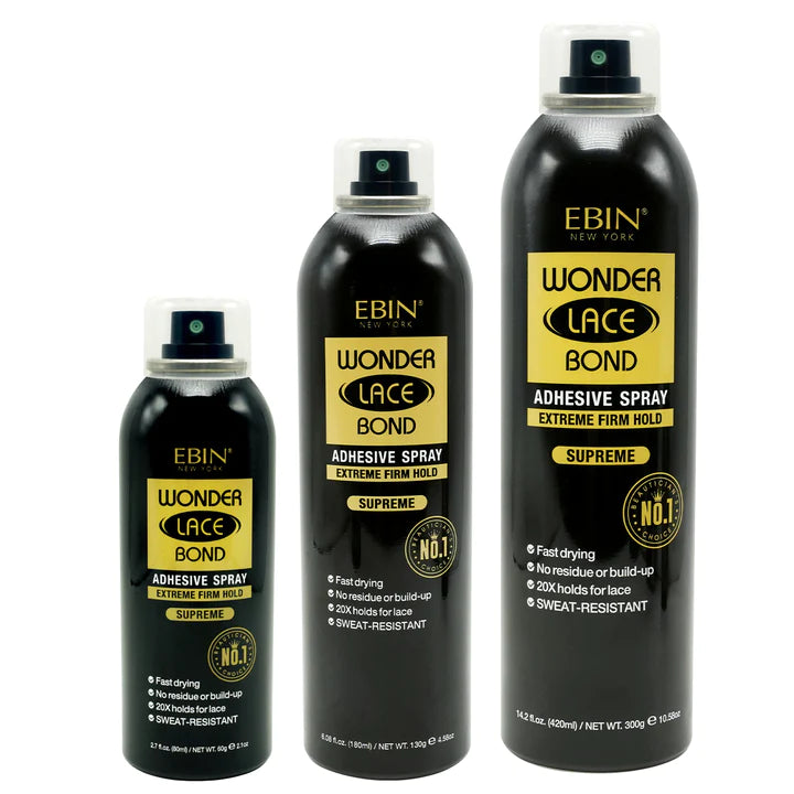 Ebin Wonder Lace Bond Adhesive Spray 14.2 oz - Supreme
