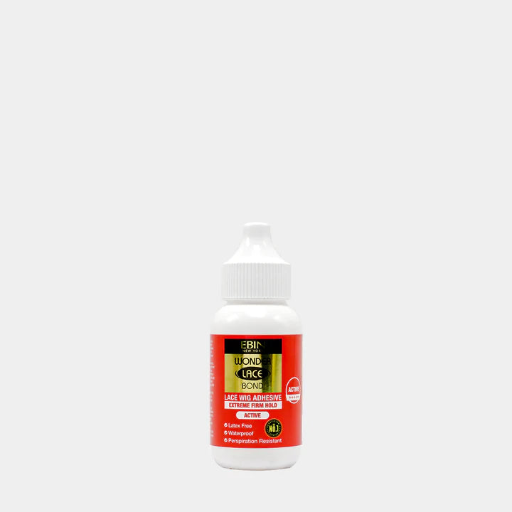 Ebin Wonder Lace Bond Adhesive Glue - Extreme Firm Hold - Active 1.18 oz.