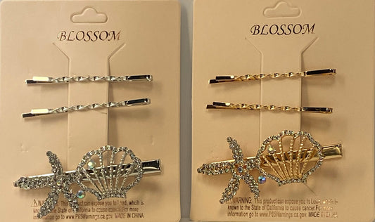 Variety Hair Pins- Silver or Gold