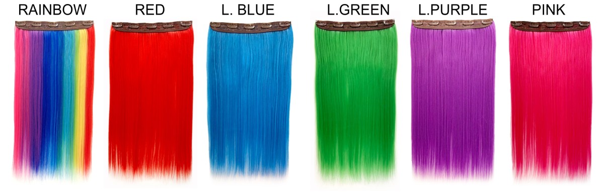Peek-A-Boo Clip-In Hair Extension 20"