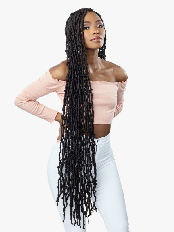 3X Distressed Locs 40"