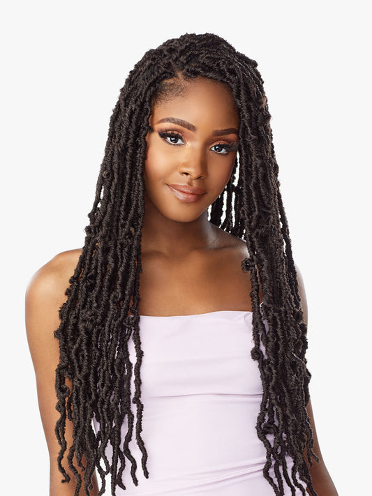 3X Distressed Locs 24"