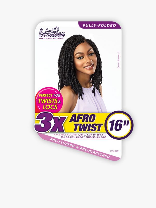 Lulutress 3X Afro Twist 16"