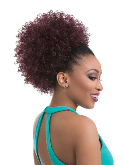 Natural Afro 10 Instant Pony