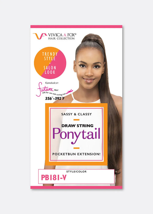 PB181-V Drawstring Ponytail 31"