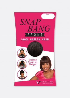 Snap Bang Front Human Hair