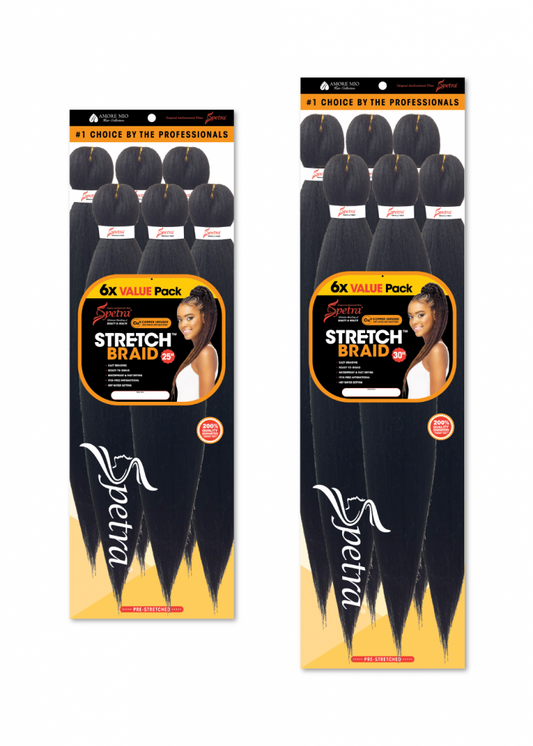 Spetra 6X Pre-Stretched Anti-Itch Knotless Braid 25"