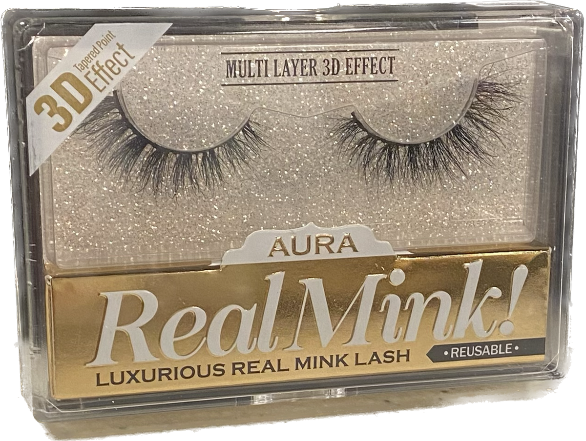 Aura 3D Real Mink Lashes