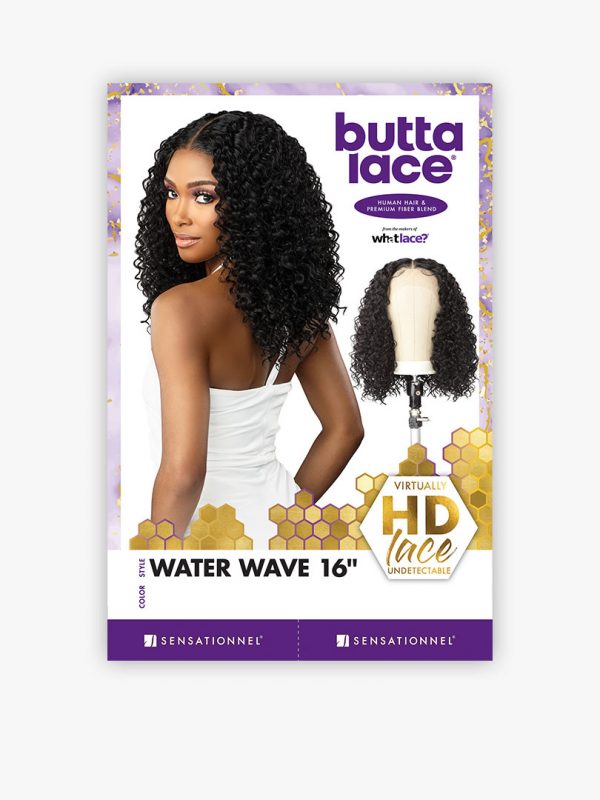 Butta Lace Human Hair Blend Water Wave 16"
