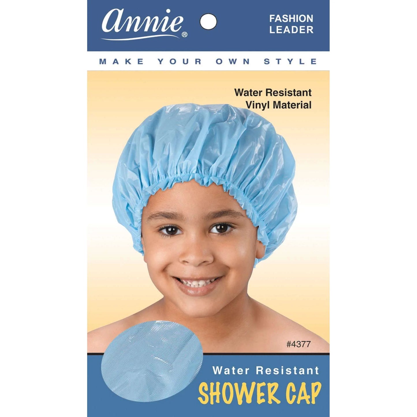 Kids Water Resistant Shower Cap- Assorted Colors