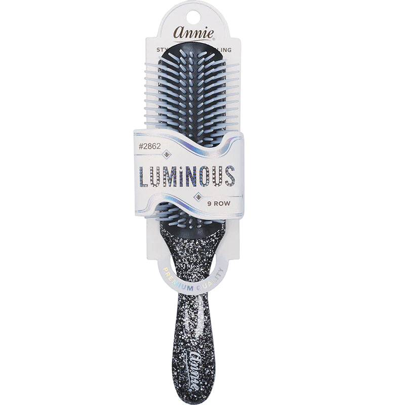 Annie Luminous 9 Row Styling Brush - Assorted Colors