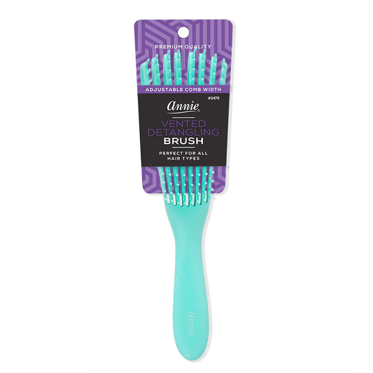 Annie Vented Detangler Brush 8-Row Assorted
