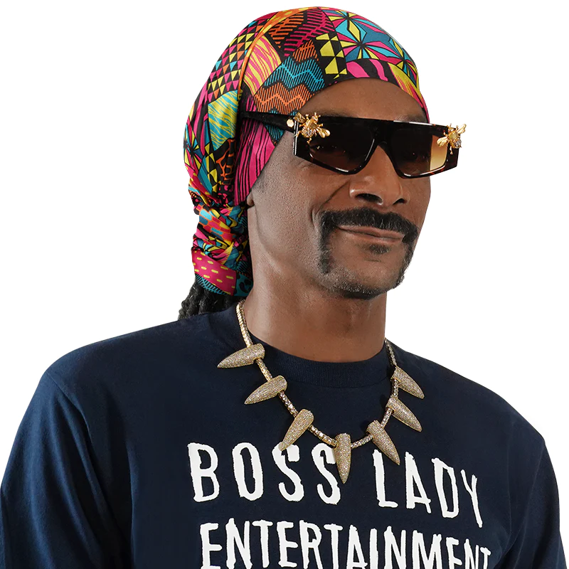 Broadus Collection by Shante & Snoop - Silky Headwrap Scarf 15"x60"