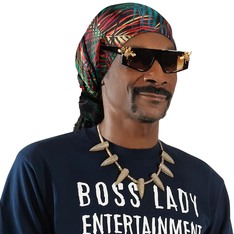 Broadus Collection by Shante & Snoop - Silky Headwrap Scarf 15"x60"