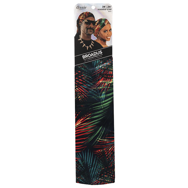 Broadus Collection by Shante & Snoop - Silky Headwrap Scarf 15"x60"