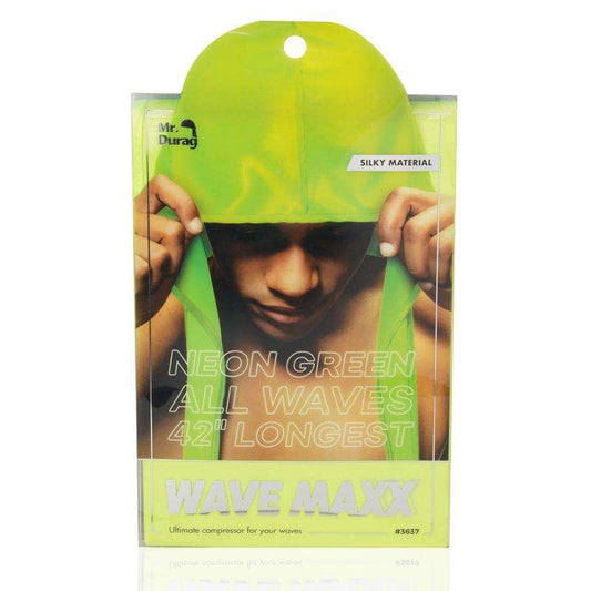 Mr. Durag Wave Maxx Neon Green All Waves 42" Long