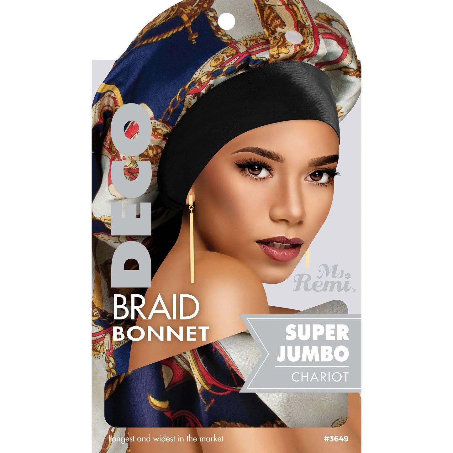 Ms. Remi Deco Braid Bonnet Super Jumbo