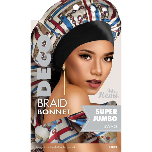 Ms. Remi Deco Braid Bonnet Super (Ultra) Jumbo