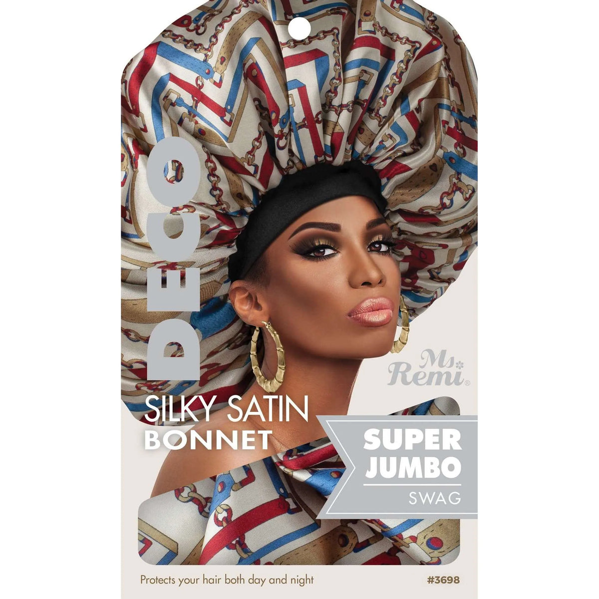 Ms. Remi Deco Silky Satin Bonnet Super Jumbo