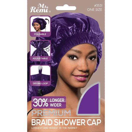Premium Braid Shower Cap