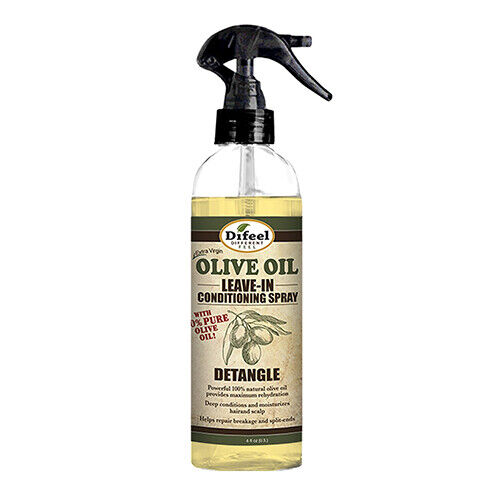 Difeel Olive Oil Leave-In Conditioning Spray Detangle 6 Fl. Oz.