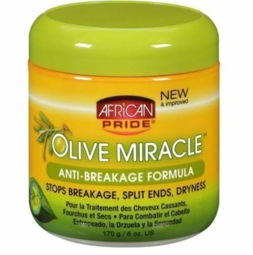 African Pride Olive Miracle Anti-Breakage Strengthening Treatment 6 oz