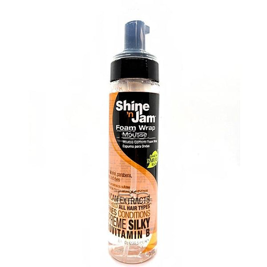 Shine N Jam Supreme Wrap Foaming Mousse 8 oz
